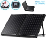 Renogy Solar Panels 100 Watt Portable System Highest Efficiency Folding Suitcase New. Price: $398.97.