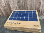 Ecoflow 110W Portable Solar Panel Foldable Camping Rv Power Station Charger New. Price: $199.99.