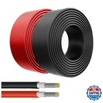 Zhong Hua Jiang Solar Panel Wire 2X50FT Tinned Copper Extension Cable Black Red New. Price: $80.09.