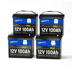 Wattcycle 12V 100AH Mini LIFEPO4 Lithium Battery Bms Rv Solar Panel Marine New. Price: $193.17.