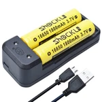Funkawa 16650 Rechargeable Battery Protected With Charger, Green,red New. Price: $25.64.