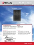 Solar Panels / Modules Kyocera KD210GX Lpu Used. Price: $100.00.