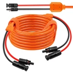 Solar Panel Extension Cable 25FT - Mookeerf 10AWG+14AWG Wire With Female & New. Price: $55.73.