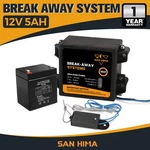 San Hima Break Away System W/ Battery & Switch Trailer Caravan Towable Rv New. Price: $49.99.