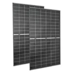 Uimoso 2PCS 400W Dual-sided Solar Panels With 24% Efficiency Monocrystalline New. Price: $429.99.