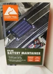 New Ozark Trail 12-VOLT/ 5 Watt Solar Battery Maintainer Trickle Charger. Price: $39.99.