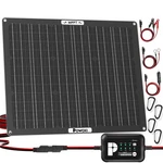 50W Solar Battery Charger 12V Car Maintainer With Mppt Controller New. Price: $116.99.