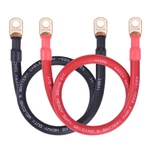 Igreely 1/0 Awg Battery Cable 2FT Pure Copper Wire 3/8 Ring Terminal Ends New. Price: $57.99.