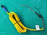Amphenol Ltw Nmea 2000 Male Shielded Power Cable W/ 3A Fuse, 2M (6.6FT), IP68 New. Price: $15.99.