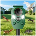 Aspect Living Solar Ultrasonic Animal Repeller Outdoor Motion Sensor Activated New. Price: $16.31.