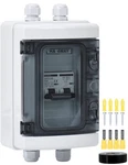 Dihool Dc 100 Amp Breaker Outdoor Disconnect, Miniature Circuit White New. Price: $40.75.