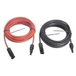 10AWG Black + Red 30FEET Solar Panel Extension Cable Wire Connector Pair New. Price: $27.60.