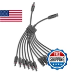 Pjerjzn 6 1 Solar Panel Branch Splitter Cable Connector Way M/ffffff New. Price: $57.62.