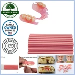 Gum Material Repair Strip For Missing Teeth Partial Full Dentures Quick Fix New. Price: $28.10.