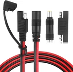 Dc 8MM Female Sae Connector Adapter 14AWG Cable Wire Suitable For Solar Panel New. Price: $19.01.