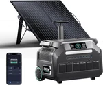 Iee 2400W/2048WH Solar Power STATION,P2400 GENERATOR(5000W Peak) With 100W New. Price: $1214.95.
