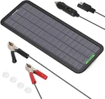 Solar Car Battery Charger Bundle W/ Cigarette Lighter Plug Clips Suction Cups New. Price: $64.99.