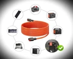 30' Solar High Power 12AWG Cable For Boulder Nomad Ranger Panels & Pwr Stations New. Price: $69.95.