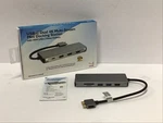 Smk Link Usb-c Dual 4K Multi-stream Mini Docking Station W/ 100W VP6960CAB Open. Price: $89.99.