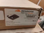 Pack Of Ironridge Solar FM-CM-001-B Black Conduit Mount, 3/4 To 1" Emt New. Price: $39.00.
