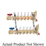 Caleffi 6686D5S1A Twistflow Manifold 1" Brass 150 Psi 180 4 Outlets Fnpt New. Price: $644.32.