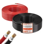 Vevor Solar Panel Wire 50 Ft Black + Red 10 Awg Tinned Copper Extension Cable New. Price: $60.90.