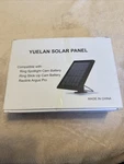 Yuelan 5W Solar Panel For Ring Stickup Camera Battery, Spotlight Open. Price: $20.00.