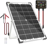 30W Solar Battery Charger Maintainer + Upgrade 10A Mppt Con New. Price: $134.99.