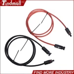 Findmall 1PAIR 10FT Black + Red 12AWG Solar Panel Extension Cable Wire Connector New. Price: $16.39.