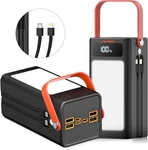 Portable Power Bank Station, 27000MAH Outdoor Generator With Sos Light New. Price: $59.99.