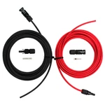 Temco 8 Awg Pv Solar Extension Wire, 30 Ft Pair, Staubli MC4 Connectors New. Price: $71.32.