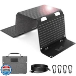Nhzotud 45W Solar Panels Charger With Handle 18V Usb-a Usb-c Dc Portable Fold New. Price: $47.70.