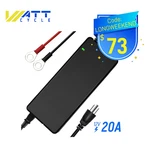 Wattcycle 12V 20A Smart Lithium LIFEPO4 Battery Charger For Rv, Boat, Car Truck New. Price: $91.42.