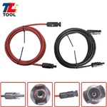 Pair Black + Red Wire Connector 10AWG Solar Panel Extension Cable Feet New. Price: $13.84.