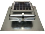 Solar Roof Vent - Attic Fan Rvoblaster With "galvanized" New. Price: $154.99.