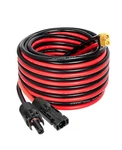 Mookeerf Solar XT60 Extension Cable 10AWG 25FT - Connector Adapter New. Price: $50.00.