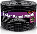 Maporch Solar Panel Bird Guard 50FT Black Pvc Coated Steel Mesh Critter Prote... New. Price: $48.39.
