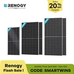 Renogy N-type Bifacial Solar Panel 590W 250W Monocrystalline High-efficiency New. Price: $242.99.