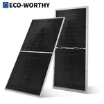 195W N-type 18BB Bifacial Solar Panel 12V High Efficiency 25% Mono New. Price: $191.50.