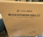Goal Zero MP120 Extension Cable Ft (3.66M) Model Power Connector New. Price: $50.00.