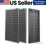 2PACK 100W Bifacial 200W Solar Panel Mono 18V 18BB N-type Pv Home Rv Off Grid Us New. Price: $67.59.