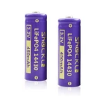 Funkawa (2-PACK Shockli 14430 3.2V 450MAH LIFEPO4 Rechargeable Solar New. Price: $10.91.