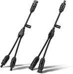 Bougerv Solar Connectors Y Branch Parallel Adapter Cable 1 Pair M/ff And F/mm New. Price: $12.69.