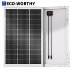 Eco-worthy 100 Watt Solar Panel 18 Volt Monocrystalline High Efficie New. Price: $99.50.
