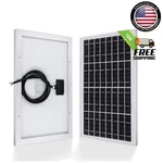 Lightweight 10W Solar Panel For Quick Charging Of 12V Systems - Easy Install New. Price: $39.89.