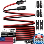 Feotech 20FT Solar Extension Cable 12AWG 4MM IP67 Female Connectors New. Price: $38.25.