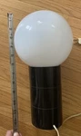 Vintage Lamp Lantern Mood Globe Light 1960'S 70'S Mcm Leviton 12 Space Used. Price: $225.00.