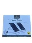 Wasserstein Spotlight Cam/ring Stick Up Battery White Solar Panel 2-PK Open. Price: $35.00.