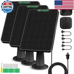 Sabilor Solar Panel For Blink Camera Outdoor 6W Battery Compatible New. Price: $86.47.