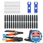 Prosoli 35PCS Solar Crimper Tool Kit Panel Cable MC4 Connectors 14-10AWG New. Price: $71.25.
